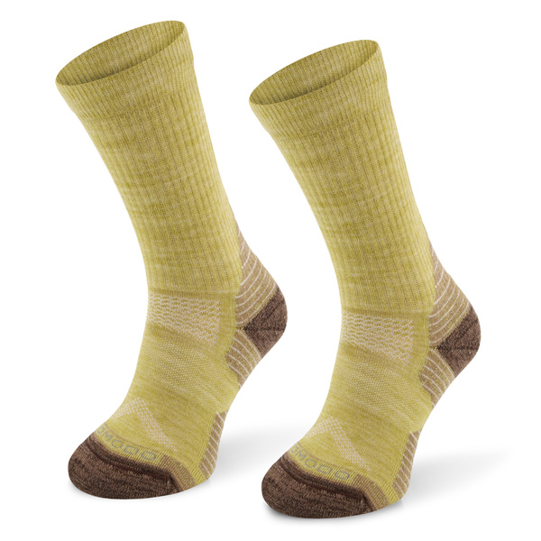 Skarpety trekkingowe TRE31 ClimaControl z wełną merino - musztardowe