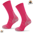 Skarpety trekkingowe COMODO TRE12 - 70% merino - różowe