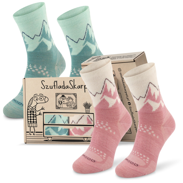 Zestaw skarpet trekkingowych w pudełku - TRE29