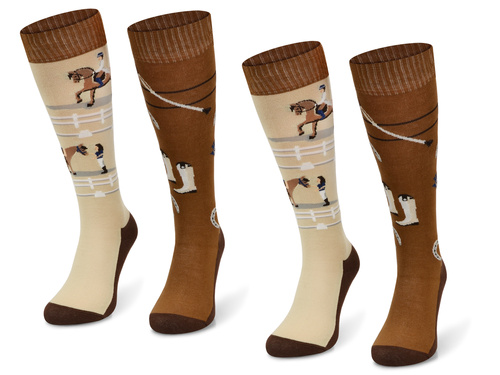 Zestaw podkolanówek jeździeckich SJBW – Ujeżdżenie / 2 PAK