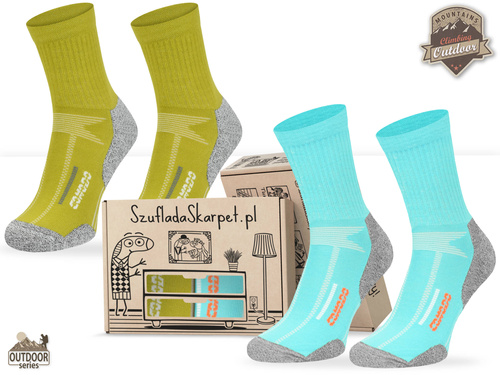 Zestaw skarpet trekkingowych w pudełku - TRE5