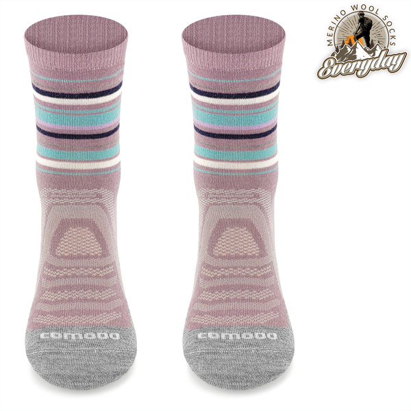 Zestaw skarpet trekkingowych TRE18 Everyday Merino - różowe / 2 PAK