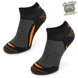 Zestaw krótkich skarpet trekkingowych TREUL01 - 70% merino - czarne / 2 PAK