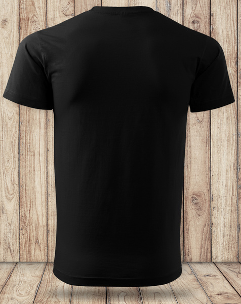 Koszulka bawełniana T-shirt nadruk TATA PREZES DZIAŁKI