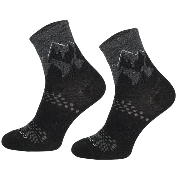 Skarpety trekkingowe TRE29 All Trail Hiker Thin Merino i Alpaka - czarne