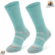 Skarpety trekkingowe COMODO TRE12 - 70% merino - miętowe