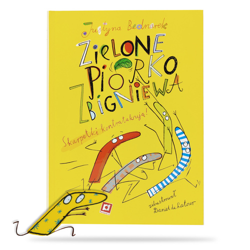 Książka dla dzieci "Zielone piórko Zbigniewa"