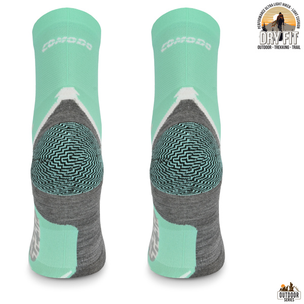 Cletnie skarpety trekkingowe TREUL03 - miętowe