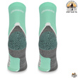 Cletnie skarpety trekkingowe TREUL03 - miętowe