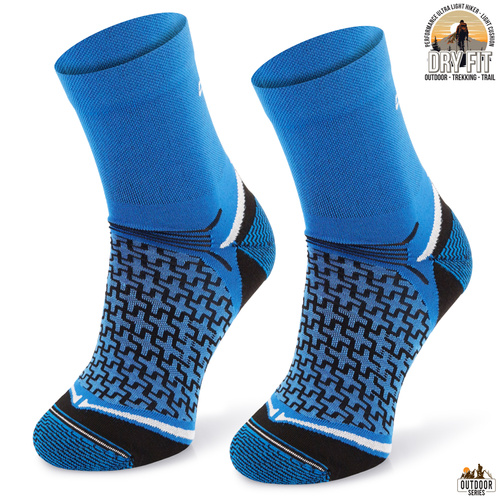 Letnie skarpety trekkingowe TREUL03 - niebieskie