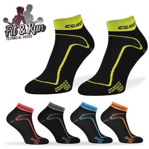 Zestaw 5 par sportowych skarpet SBK5 – czarne