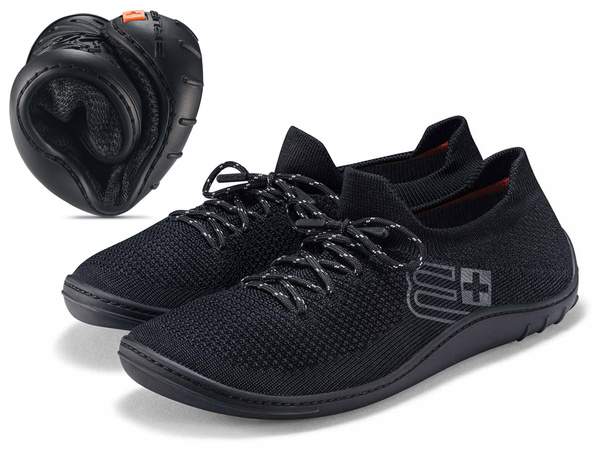 Buty męskie Brubeck Merino Barefoot SH5009M - czarne