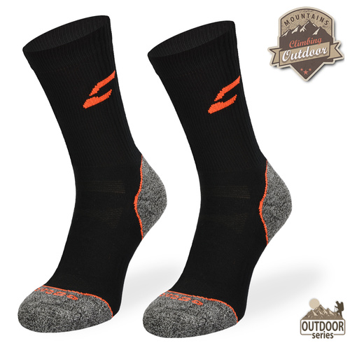 Skarpety trekkingowe TRE1 bambusowe – czarne