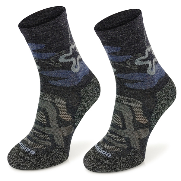 Skarpety trekkingowe TRE18 Everyday Merino - szary moro