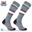 Snowboardowe skarpety COMODO STS1 szare – merino