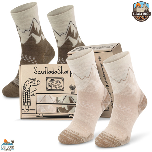 Zestaw skarpet trekkingowych w pudełku - TRE29