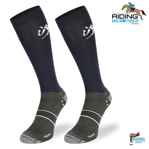 Podkolanówki jeździeckie SJMT - granatowe