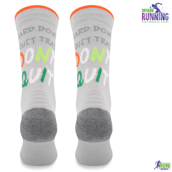 Termoaktywne skarpety do biegania Comodo RUN 15 Running DryMotion - Steel Mist