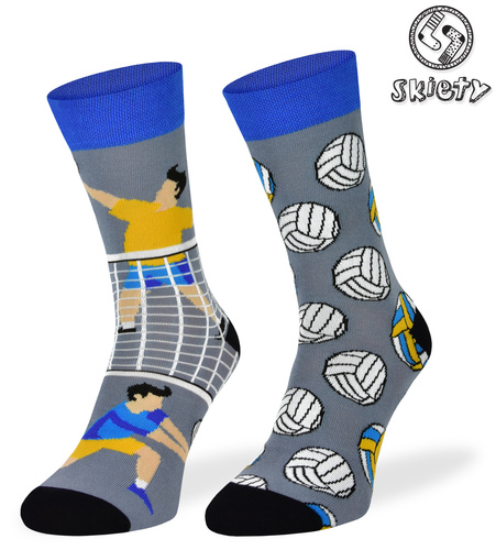 Kolorowe skarpetki – Siatkówka, Gra w siatkę