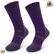 Skarpety trekkingowe COMODO TRE12 - 70% merino - fioletowe