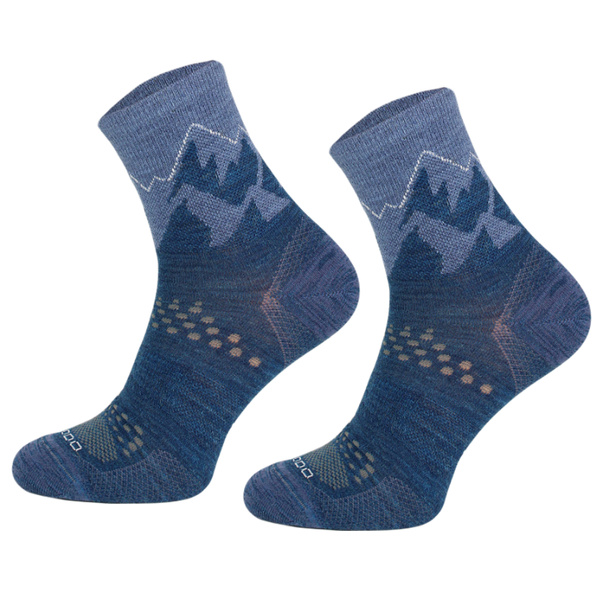 Skarpety trekkingowe TRE29 All Trail Hiker Thin Merino i Alpaka - niebieskie