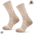 Skarpety trekkingowe COMODO TRE12 - 70% merino - beżowe