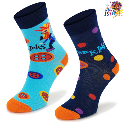 Bawełniane skarpetki dziecięce na licencji "Pan Kleks"