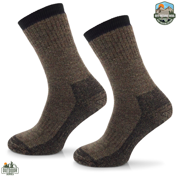 Myśliwskie skarpety wełniane 80% merino z Comodo TRE10