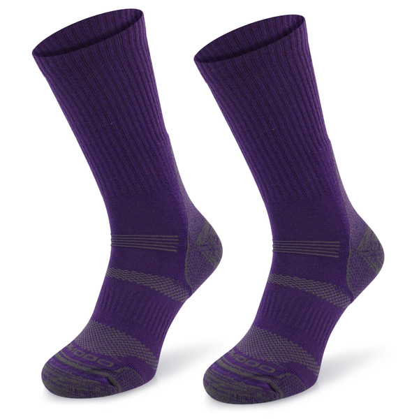 Skarpety trekkingowe COMODO TRE12 - 70% merino - fioletowe