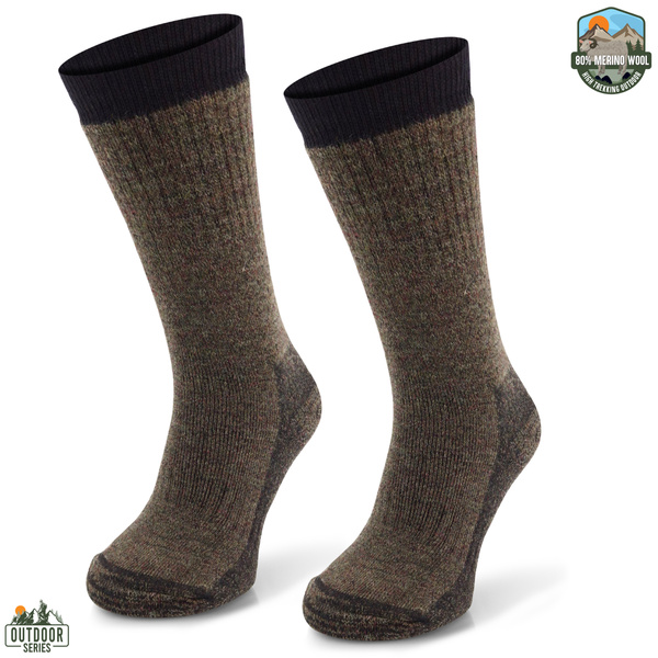 Myśliwskie skarpety wełniane 80% merino z Comodo TRE10