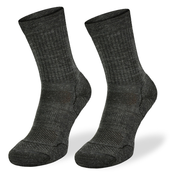 Skarpety TRE7 ciemny szary 50% merino + Climayarn