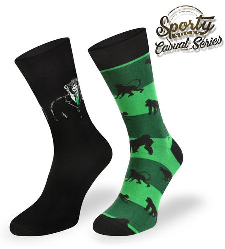 Kolorowe skarpetki – Szympans, Goryl