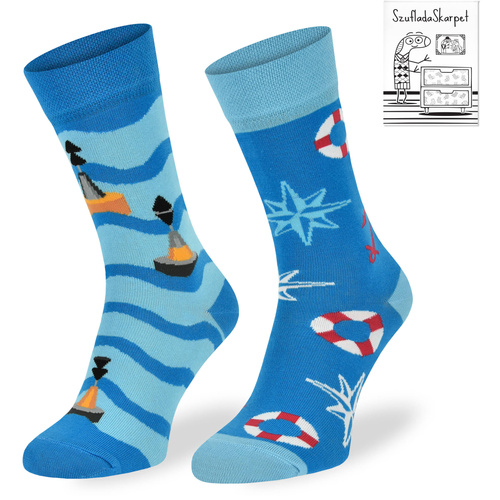 Kolorowe skarpetki – Żeglarstwo
