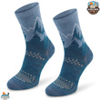 Skarpety trekkingowe TRE29 All Trail Hiker Thin Merino i Alpaka - niebieskie