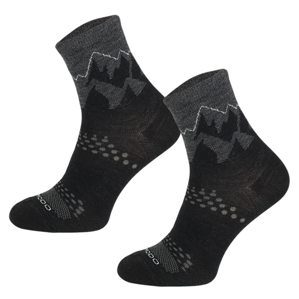 Skarpety trekkingowe TRE29 All Trail Hiker Thin Merino i Alpaka - czarne