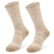 Skarpety trekkingowe COMODO TRE12 - 70% merino - beżowe