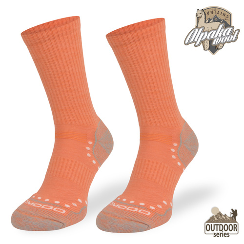 Skarpety trekkingowe STAL – pomarańczowe