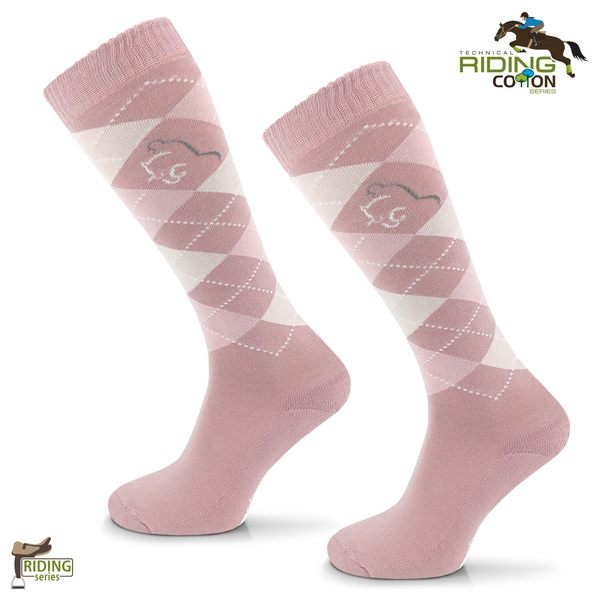 Zestaw podkolanówek SPDJ w pudełku - romby