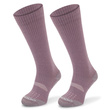 Skarpety trekkingowe TRE20 - 38% wełny merino - liliowy