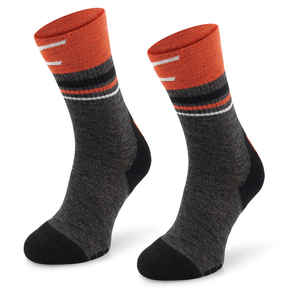 Skarpety trekkingowe TRE28 ClimaComfort TRAIL PRO - pomarańczowo/szare