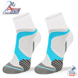 Skarpety do biegania RUN4 – Coolmax – white-blue