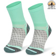 Cletnie skarpety trekkingowe TREUL03 - miętowe