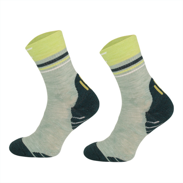 Skarpety trekkingowe TRE28 ClimaComfort TRAIL PRO - zielono/oliwkowe