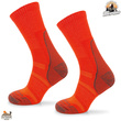 Skarpety trekkingowe COMODO TRE12 - 70% merino - pomarańczowe