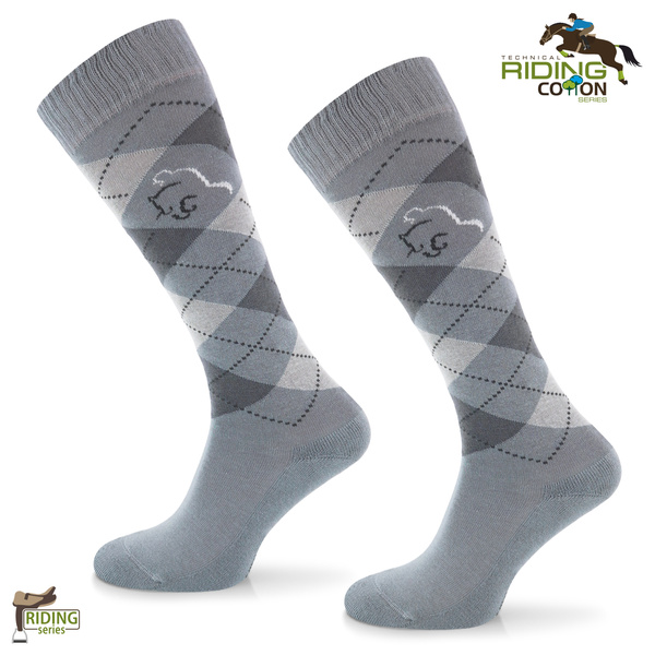 Zestaw podkolanówek SPDJ w pudełku - romby