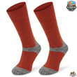 Grube zimowe skarpety trekkingowe TRE9  - rude
