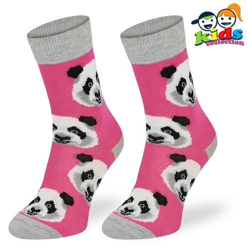 Kolorowe skarpetki dziecięce – PANDY