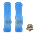 Skarpety TRE7 niebieskie – 50% merino + Climayarn