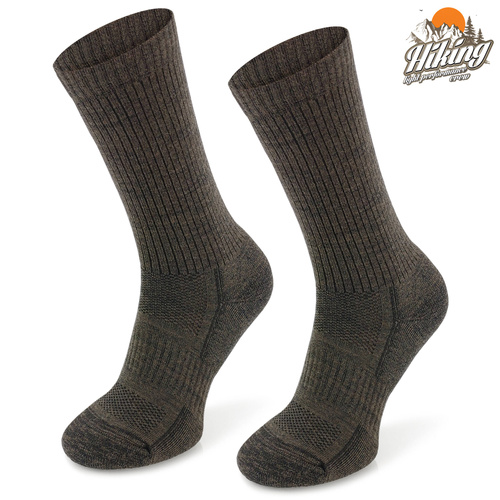 Skarpety trekkingowe TRE15 - khaki