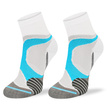 Skarpety do biegania RUN4 – Coolmax – white-blue